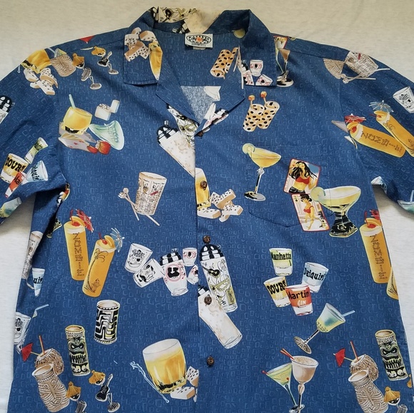Pacific Legend Other - Pacific Legend Hawaiian shirt gambling cocktails